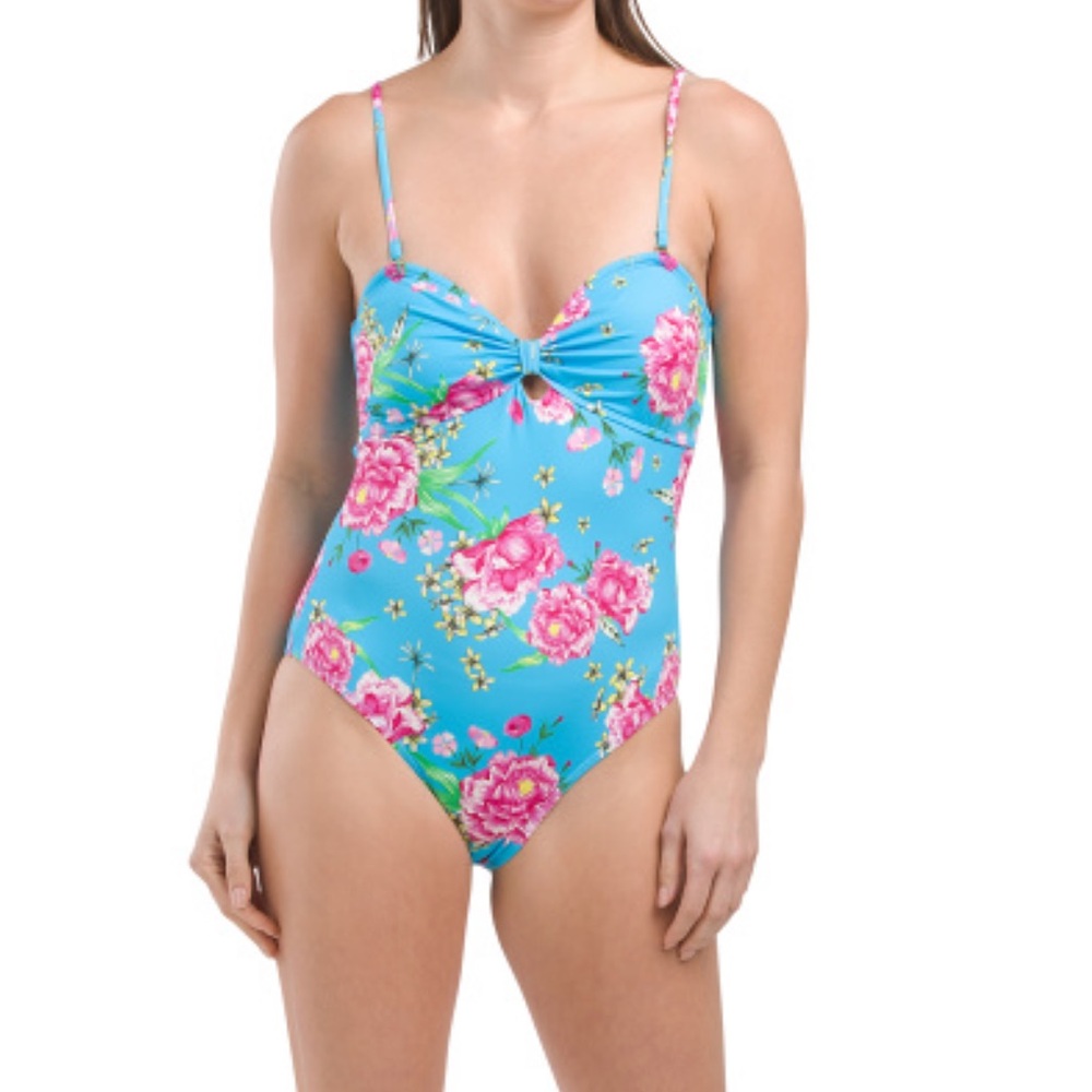 Betsey Johnson Sky Peony One Piece